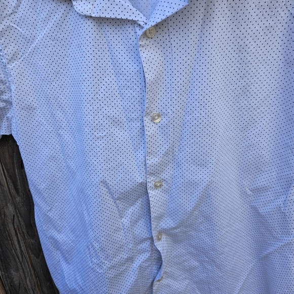 Apt. 9 Men's Sky Blue Casual Button Down Shirt Size Xl - Picture 15 of 16